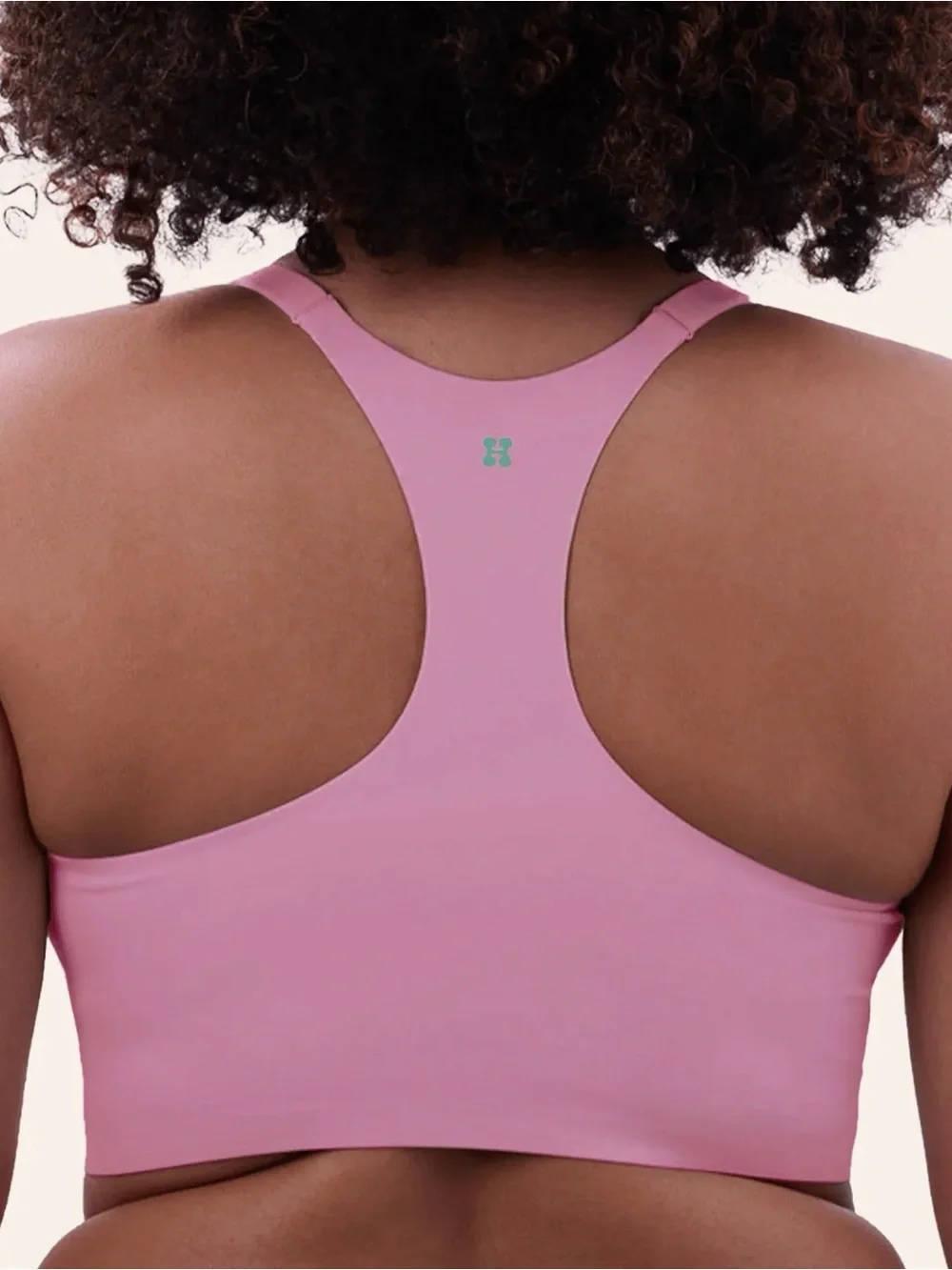 Huug Daily Racerback Bra XL Peony Pink - Picture 4 of 6